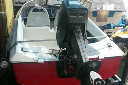 ขาย เรือ YAMAHA 12 ฟุตพร้อมเครื่อง SUZUKI 40 แรง+เทรเลอร์ ราคา 78,000