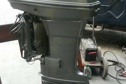 ขาย เครื่องเรือ YAMAHA 80 แรง 2 จังหวะ หาง 21 เก่าญี่ปุ่น ราคา 68,000