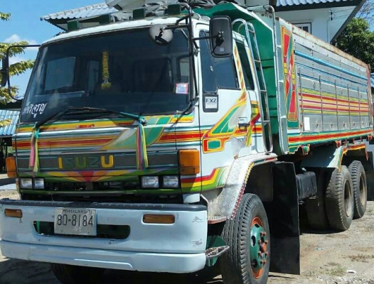 สิบล้อ อีซูซุ FXZ13NEY-260 ช่วงล่างZFเกียร์ฟูเลอร์ 2เพา ดั้มมีเนียม สวยๆพร้อมใช้งาน ทะเบียนพร้อมโอน