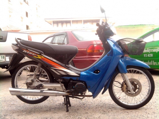 ขออนุญาติขาย HONDA WAVE 100S สีน้ำเงินดำ ขออนุญาติขาย HONDA WAVE 100S สีน้ำเงินดำ