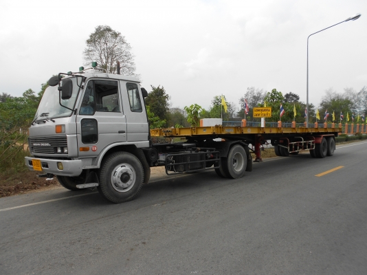 ขายหางพื้นเรียบ 2 เพลา  12.50 เมตร  ของ RCK ปี 49