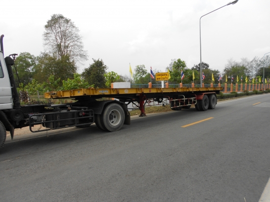 ขายหางพื้นเรียบ 2 เพลา  12.50 เมตร  ของ RCK ปี 49