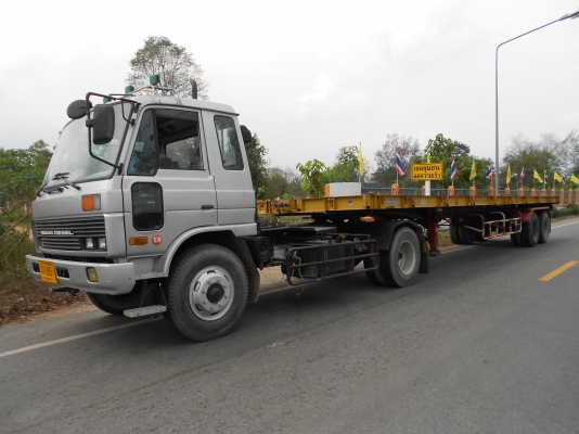 ขายหางพื้นเรียบ 2 เพลา  12.50 เมตร  ของ RCK ปี 49