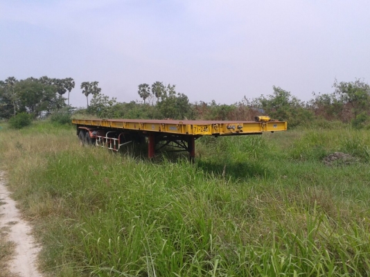 ขายหางพื้นเรียบ 2 เพลา  12.50 เมตร  ของ RCK ปี 49