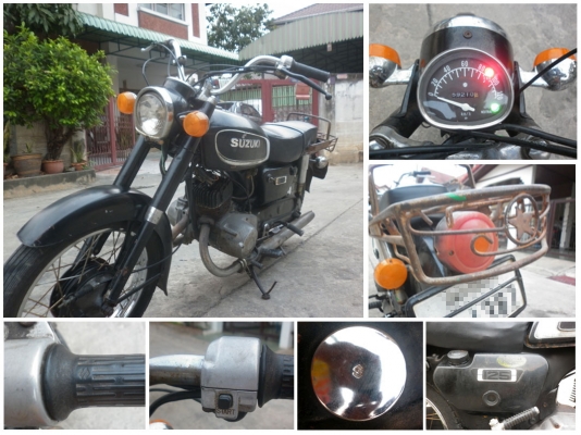 K125 (Mark3ถังใหญ่ ไมล์จม)  สตาร์ทมือ ทะเบียนโอน 2557