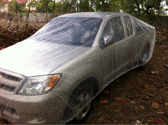 พลาสติกใสคลุมรถคุณภาพดี