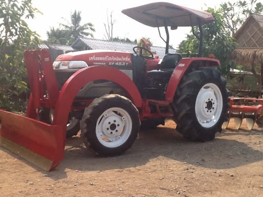 ยันร์ม่า EF 453 T 4WD 2 เพลา ใบมีดหน้า ผาน 6x24 ทำงาน 1455 ชั่วโมง