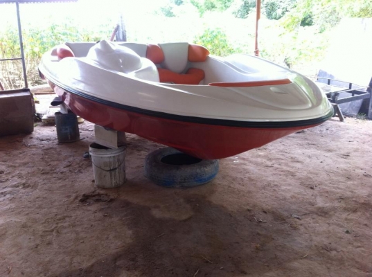 ขายเรือไฟเบอร์สปอร์ตใหม่ สำหรับน้ำเค็มและน้ำจืด เครื่องเกาะท้าย ราคาถูก