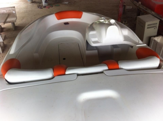 ขายเรือไฟเบอร์สปอร์ตใหม่ สำหรับน้ำเค็มและน้ำจืด เครื่องเกาะท้าย ราคาถูก