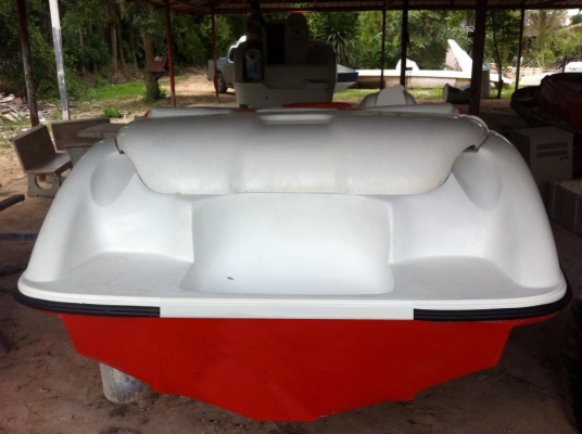 ขายเรือไฟเบอร์สปอร์ตใหม่ สำหรับน้ำเค็มและน้ำจืด เครื่องเกาะท้าย ราคาถูก