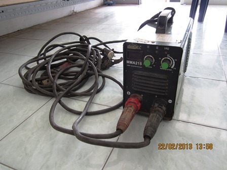 เครื่องเชื่อมธูปไฟฟ้า ระบบอินเวอร์เตอร์ ลองเวล MODEL MMA-215