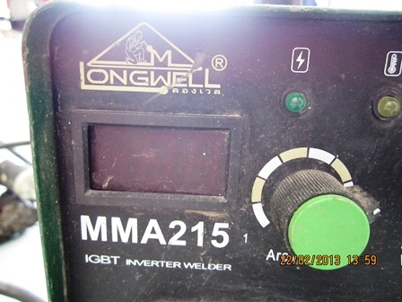เครื่องเชื่อมธูปไฟฟ้า ระบบอินเวอร์เตอร์ ลองเวล MODEL MMA-215 เครื่องเชื่อมธูปไฟฟ้า ระบบอินเวอร์เตอร์ ลองเวล MODEL MMA-215