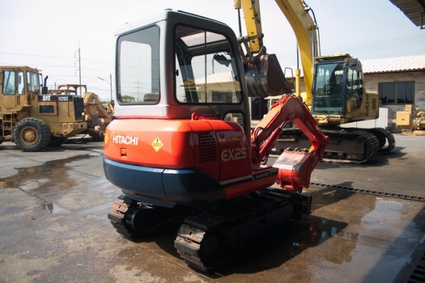 ขาย รถขุดเล็ก HITACHI EX25 เก่านอก สวยๆ 380,000 TEL : 087-0339334 (อ็อฟ)