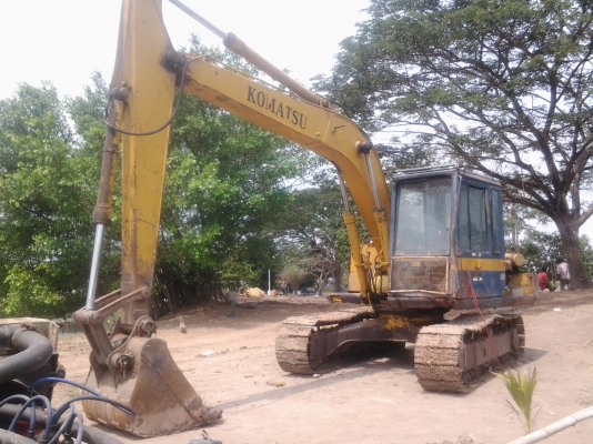 ขายแม็คโครKOMATSU 120-3 รอนเลอร์7ลูกรถพร้อมใช้