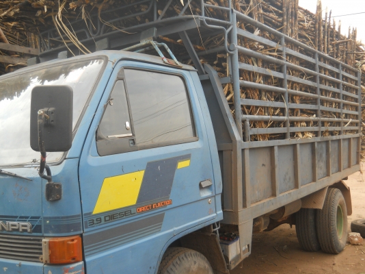 ขาย 6 ล้อ ISUZU NPR 110 (4BD1ฝาดำ) เฟืองท้ายF  มีสโลว์ปลายเกียร์ ยางดี 6 เส้น พร้อมโอน พร้อมใช้