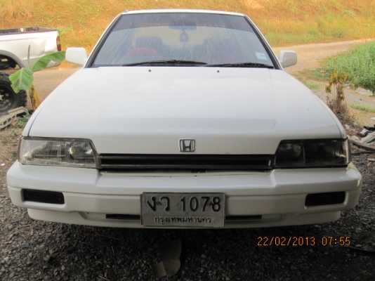 ขาย HONDA ACCORD   สีขาวกับสีดำ