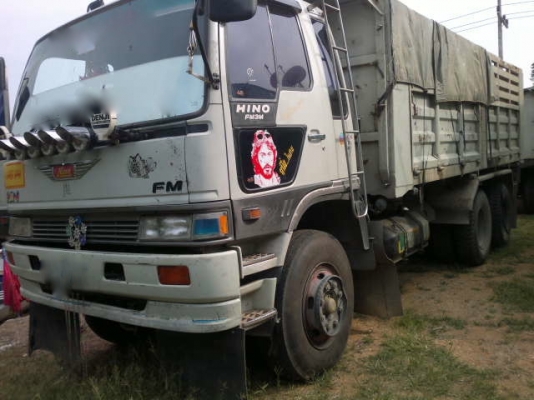 รถฮีโน่ 10 ล้อดั๊ม FM3M 240 แรงม้า ปี 39 ( ขายแม่ลูก )  สนใจติดต่อ 081 - 6079515