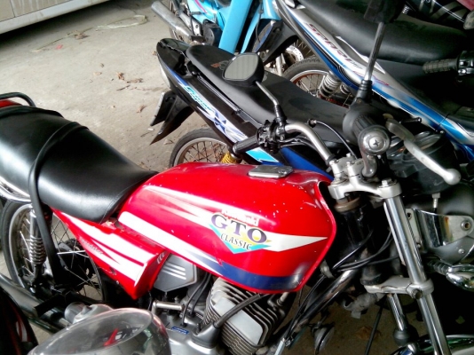 ขาย KAWASAKI GTO ปี 45 รุ่นตูดเป็ด มีตัวบำบัดไอเสีย สภาพเดิมๆ