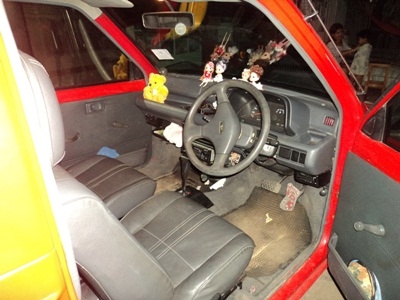 Daihatsu Mira ปี95 ล้อแม็ค เกียร์ออโต้ สภาพดี สีสวย แอร์เย็นวิ่งทางไกลได้ รถอยู่ อำเภอด่านช้าง