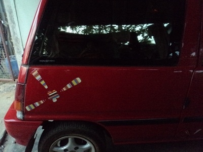 Daihatsu Mira ปี95 ล้อแม็ค เกียร์ออโต้ สภาพดี สีสวย แอร์เย็นวิ่งทางไกลได้ รถอยู่ อำเภอด่านช้าง