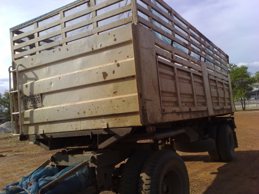 ขายรถบรรทุกพ่วงดั้มแม่ลูก MITSUFUSO TURBO TF 7091 สวยมากเครื่องเดิมเกียร์เดิมทะเบียนเต็ม