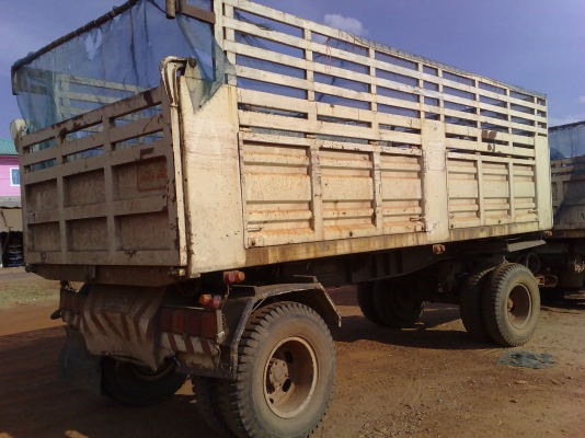 ขายรถบรรทุกพ่วงดั้มแม่ลูก MITSUFUSO TURBO TF 7091 สวยมากเครื่องเดิมเกียร์เดิมทะเบียนเต็ม