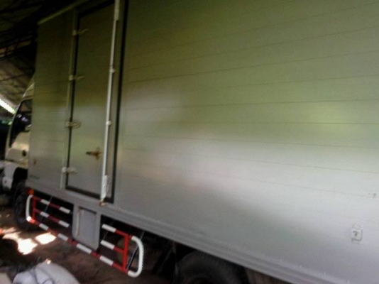 NQR150 URO รถห้างแท้ปี51 ยาว 5.5 เมตร ทะเบียนเต็ม พร้อมตู้คอนเทนเนอร์