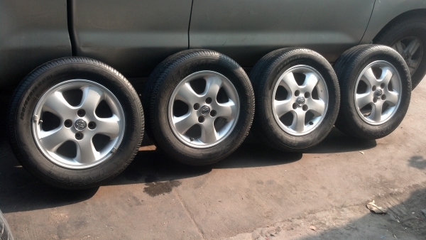 ขายแม็กวีออส ขอบ 14 พร้อมยางสภาพดี 4300