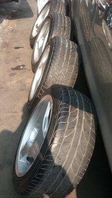 แม็ก 17 บราบัส เยอรมัน พร้อมยางสวย205 50 17 ราคา 8500