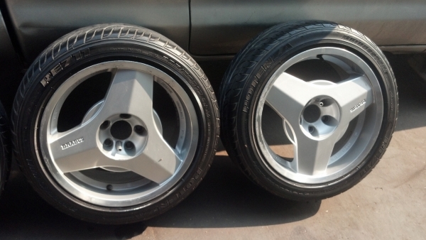 แม็ก 17 บราบัส เยอรมัน พร้อมยางสวย205 50 17 ราคา 8500