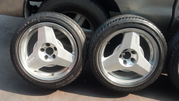 แม็ก 17 บราบัส เยอรมัน พร้อมยางสวย205 50 17 ราคา 8500