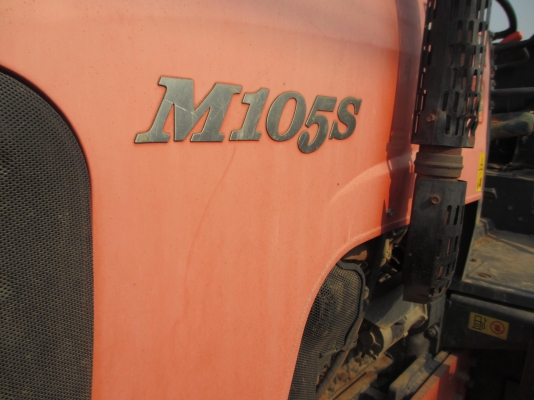 มาแล้ว KUBOTA   M105S  คุณภาพเยี่ยม พร้อมใบมีด และผาน 3