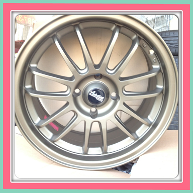 ขายล้อแม็กใหม่100\% ลายRE30 ขอบ15 4รู100 กว้าง 6.5 ถูกๆ