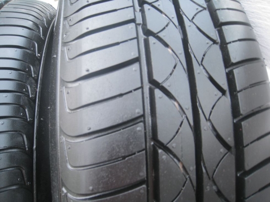 ขายกะทะล้อ nissan march 14" 4/100 (ชุดที่2) +ฝาครอบ+ยางปี12(081-3747940)