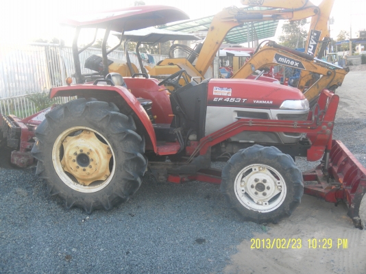 รถแทรคเตอร์ยันม่าร์EF453T45แรงพร้อมอุปกรณ์2ชิ้น