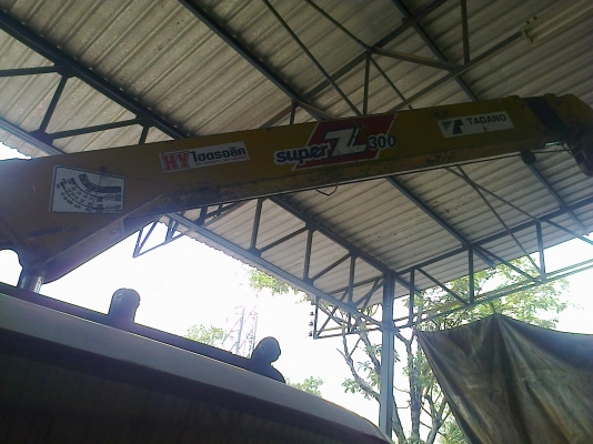 6ล้อดั้มISUZU150แรง ติดเครน3ตัน TADANO SUPER Z