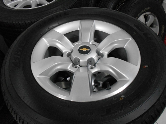 ขายล้อแม็ก เชฟโรเลต เทรลเบลเซอร์ ขอบ 18 พร้อมยางป้ายแดง