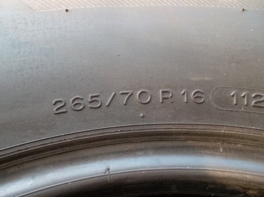 ขายยาง 265/70 ขอบ16 ปี07 สภาพดีครับ