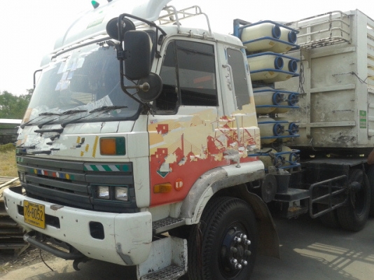 ขายหัวลาก NISSAN CWM 430 M เครื่อง PE6_182911T 290 แรงม้า ก๊าช CNG 10 ถัง