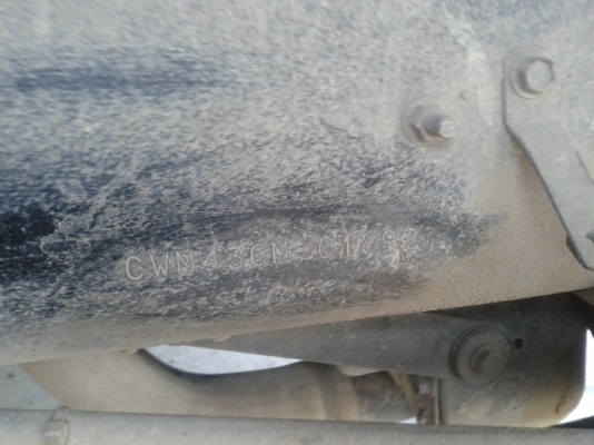 ขายหัวลาก NISSAN CWM 430 M เครื่อง PE6_182911T 290 แรงม้า ก๊าช CNG 10 ถัง
