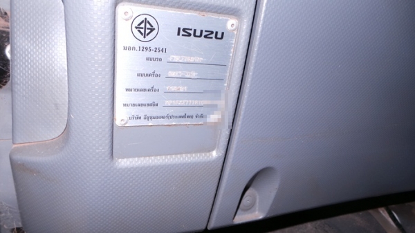 ISUZU  FXZ360  ใช้งานมา  18x,xxx กม. คุณมงคล  (กสิน แย้มปั้น) จ.กำแพงเพชร  มัดจำมาแล้วค่ะหนึ่งแสนบาท