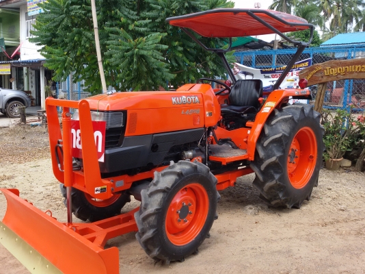 ปัญญาแทรคเตอร์..จัดมาให้ครับ ด่วน!!!คูโบต้า L4508 ใบมีดคานล่างFD180พร้อมโรตาลี่1.80ม.