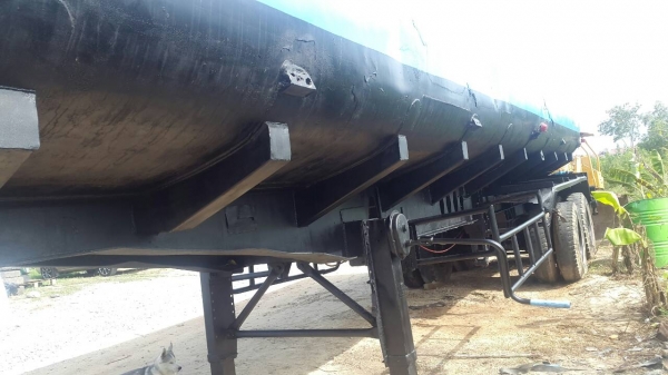 ขายหางเทรลเลอร์ แท๊งค์น้ำส่าอ้อย ขนาดบรรจุ 32000 ลิตร 2 เพลา ยาว 10.50 เมตร ราคา 155000