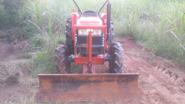 ขายรถไถคูโบต้า4508 di ใบมีดดันหน้าผาลหลังและโรตารี่พร้อมใช้งาน