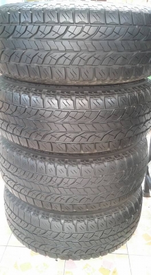 ขายล้อเล็บเหยี่ยว rhino ขอบ 16x8 - 25 สีดำ พร้อมยาง at 265/70/16 ลองดูครับ ขายล้อเล็บเหยี่ยว rhino ขอบ 16x8 - 25 สีดำ พร้อมยาง at 265/70/16 ลองดูครับ