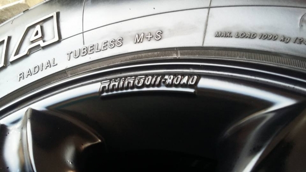 ขายล้อเล็บเหยี่ยว rhino ขอบ 16x8 - 25 สีดำ พร้อมยาง at 265/70/16 ลองดูครับ ขายล้อเล็บเหยี่ยว rhino ขอบ 16x8 - 25 สีดำ พร้อมยาง at 265/70/16 ลองดูครับ