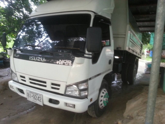 6ล้อดั้ม150แรงISUZU NQR70LY52E5-7101006..ปี52 ไมล์90500กิโล  ไม่เคยบรรทุกดิน ...