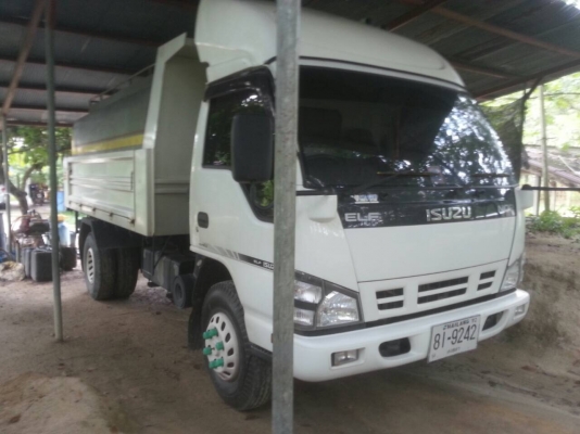 6ล้อดั้ม150แรงISUZU NQR70LY52E5-7101006..ปี52 ไมล์90500กิโล  ไม่เคยบรรทุกดิน ...