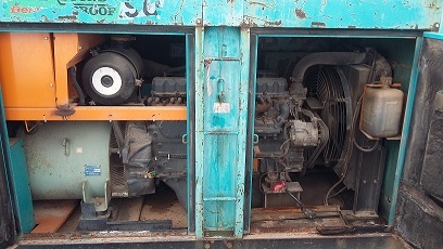 ขายเครื่องปั่นไฟ 90 kva. Denyo