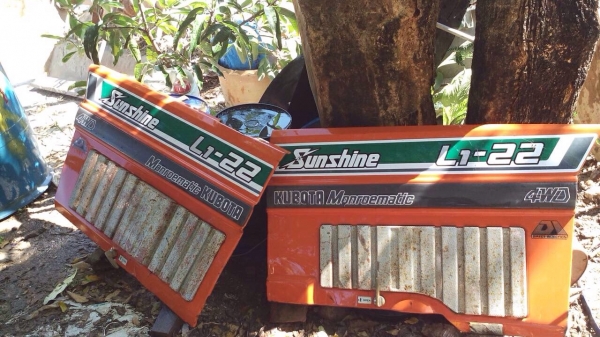 ขายครับ L1-22 Sunshine พร้อมใบดันหน้า+ผาน5ใบ พร้อมใช้งาน